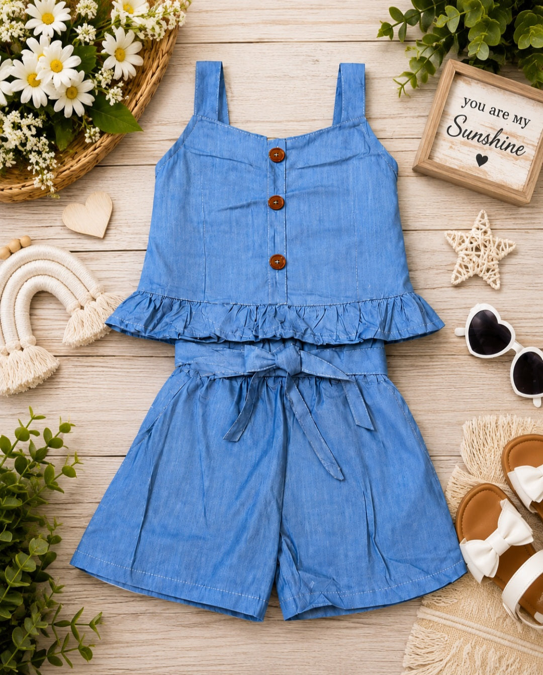Kidz Ruffle Short Set