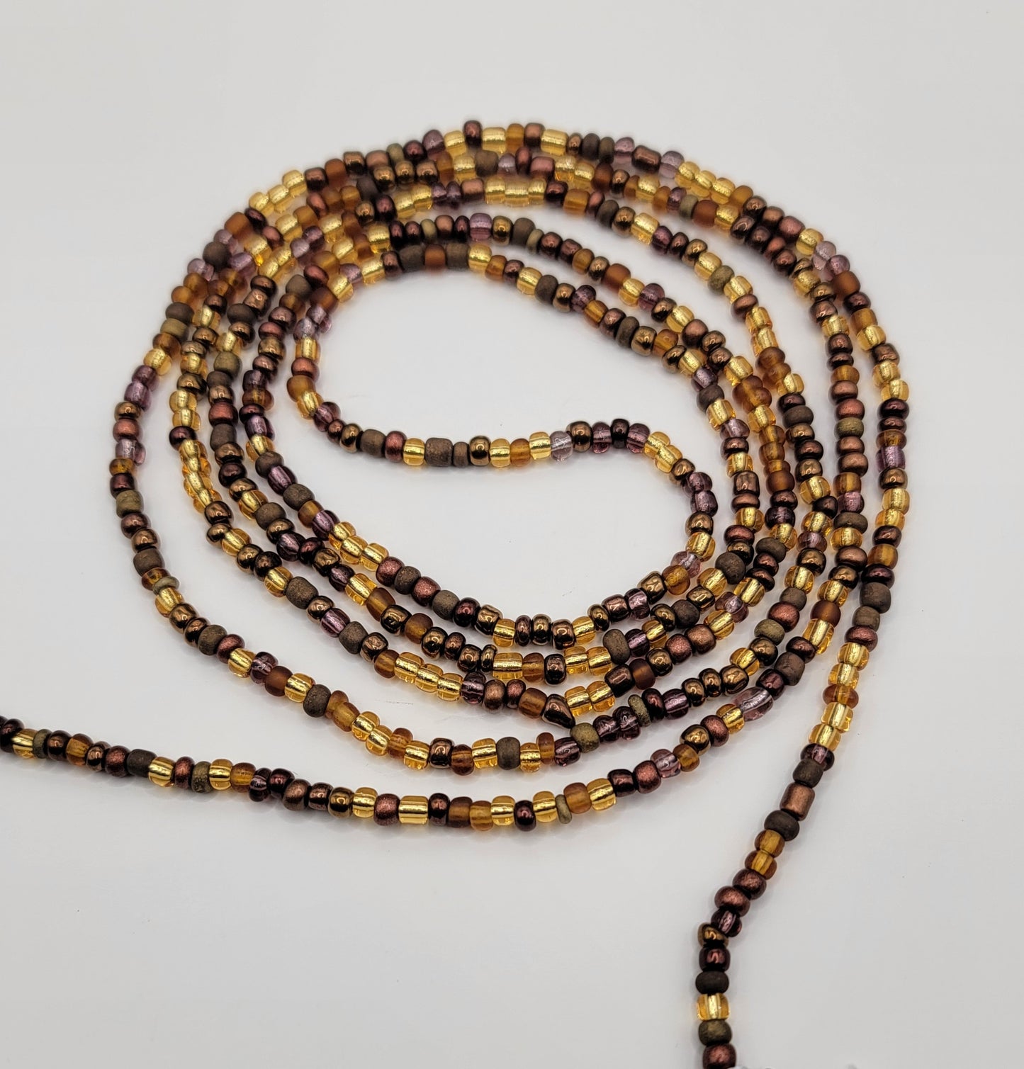📿Brown Suga Body Adornment Waist Beads📿