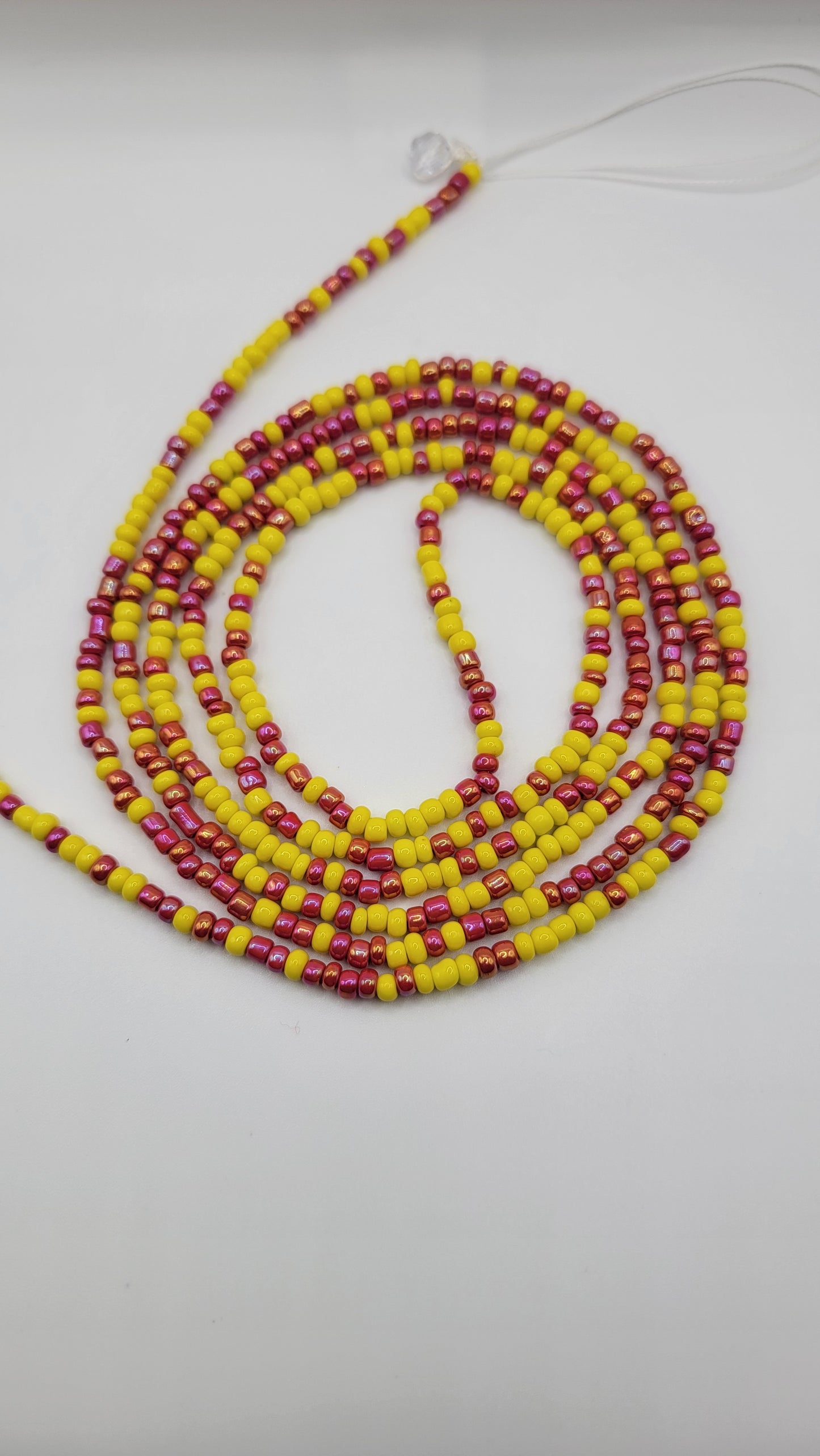 📿Candied Lemon Drop Body Adornment Waist Beads📿