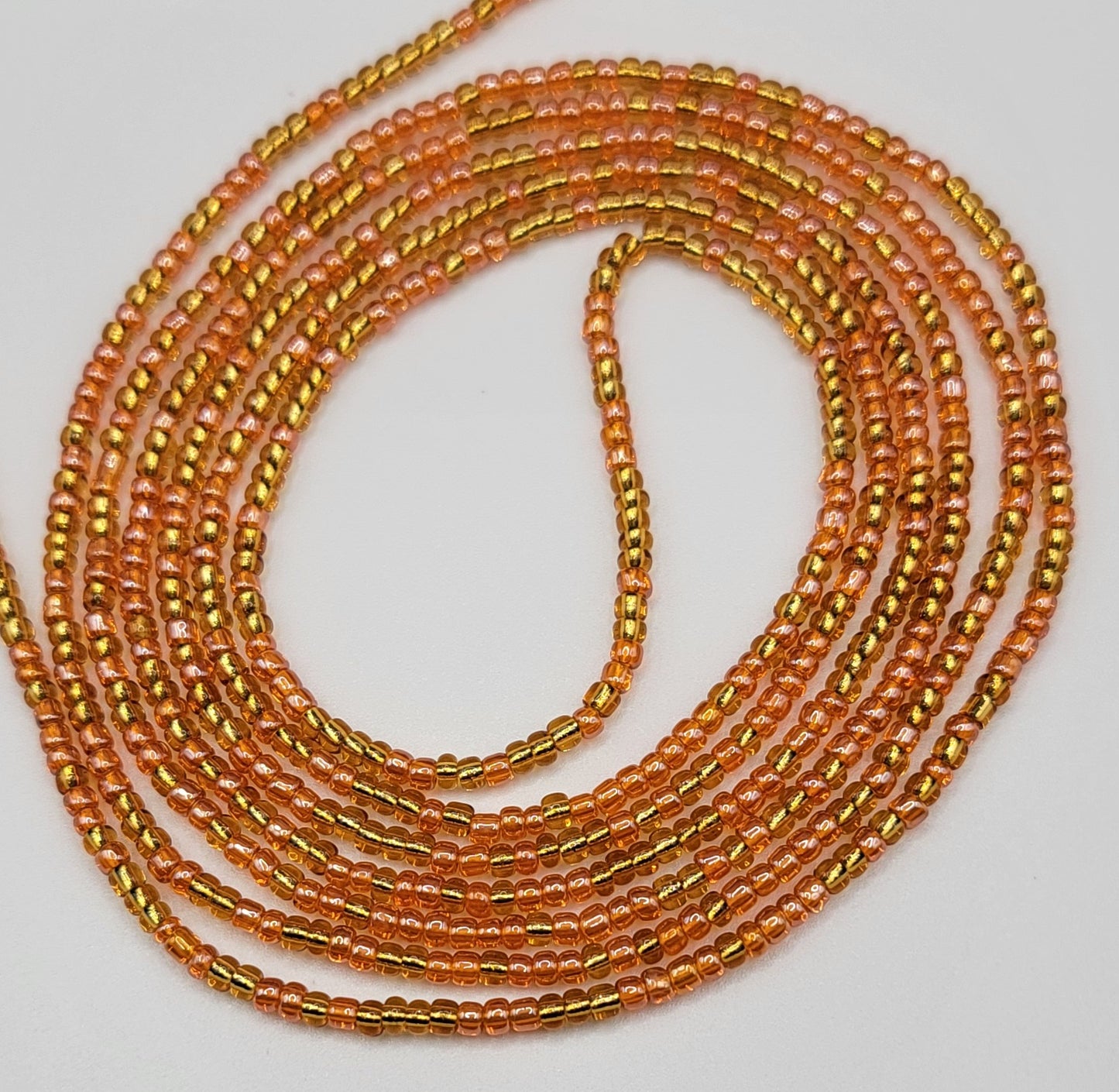 📿Amber Glow Body Adornment Waist Beads📿