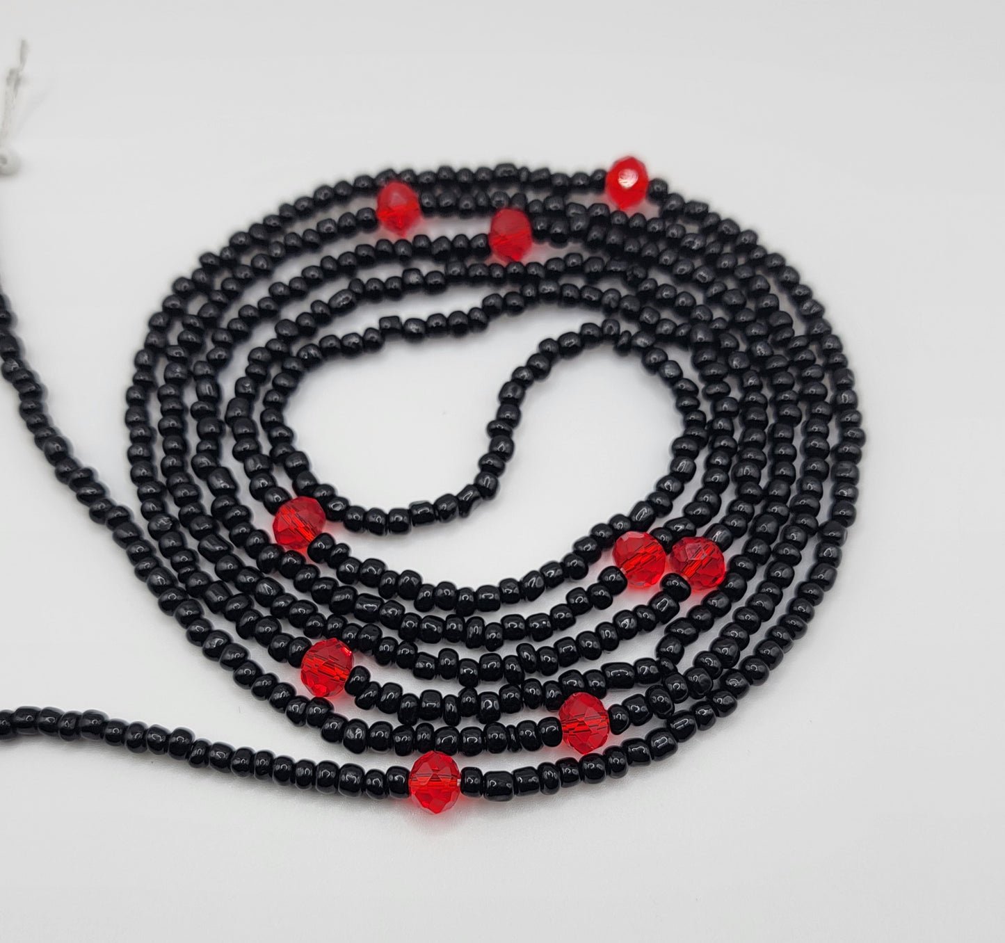 📿Black Cherry Body Adornment Waist Beads📿