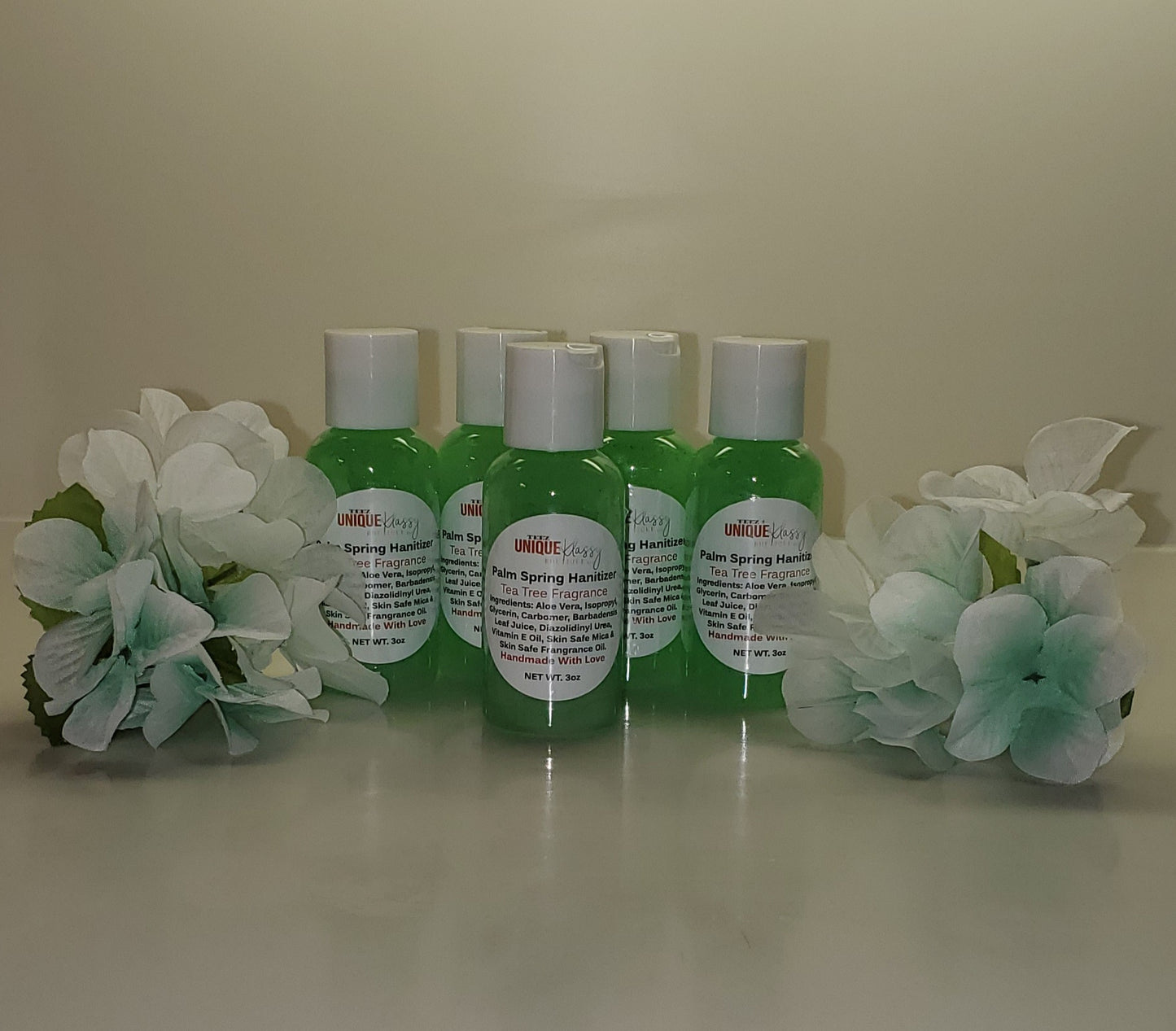 ❤️Teez Unique & Klassy Made With Love Hanitizer❤️ (3oz)