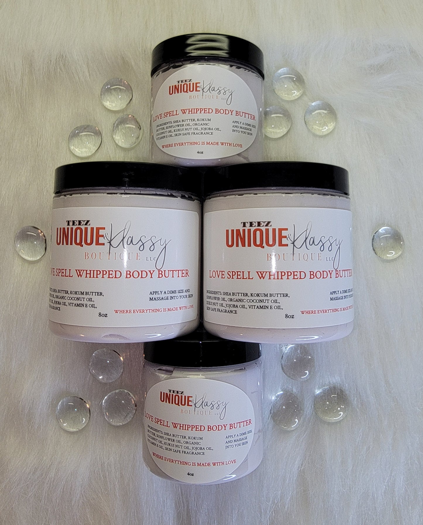 ❤️Teez Unique & Klassy Made With Love Whipped Body Butter❤️