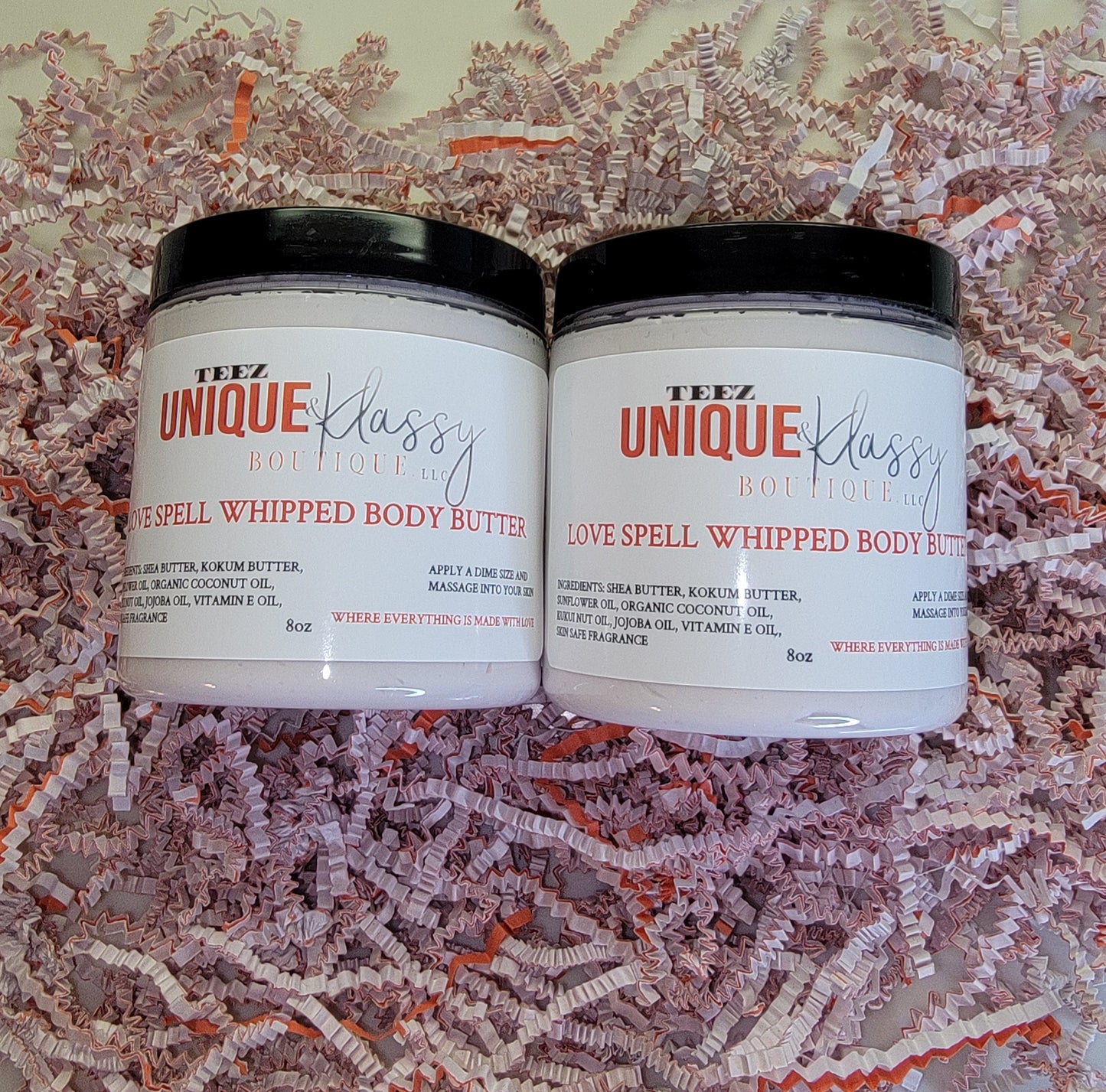 ❤️Teez Unique & Klassy Made With Love Whipped Body Butter❤️