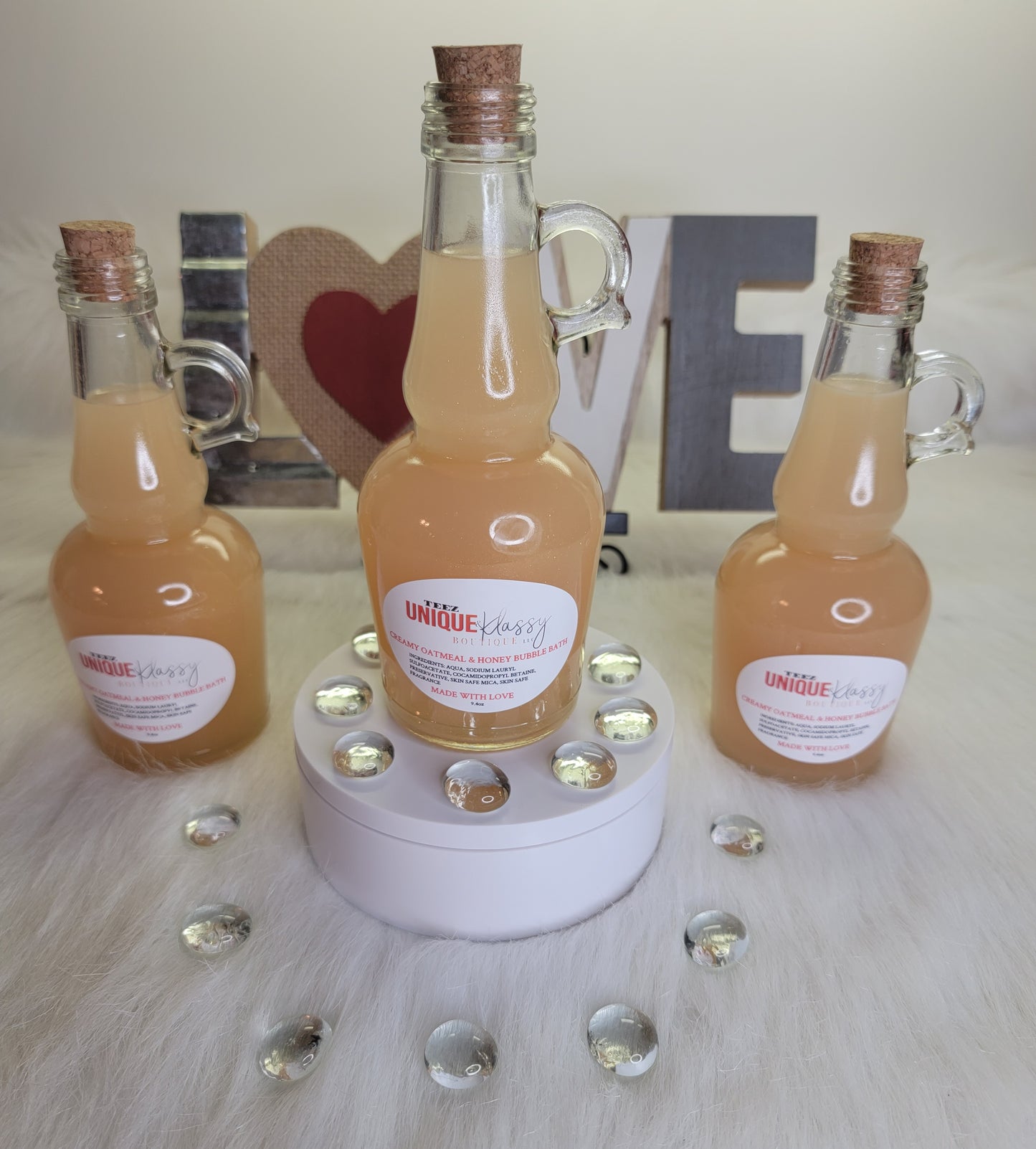 ❤️Teez Unique Klassy Made With Love Bubble Bath❤️