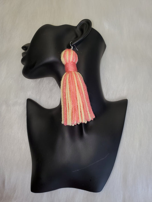 ❤️Teez Unique & Klassy Made With Love Summer Time Fun Tassel Earrings❤️