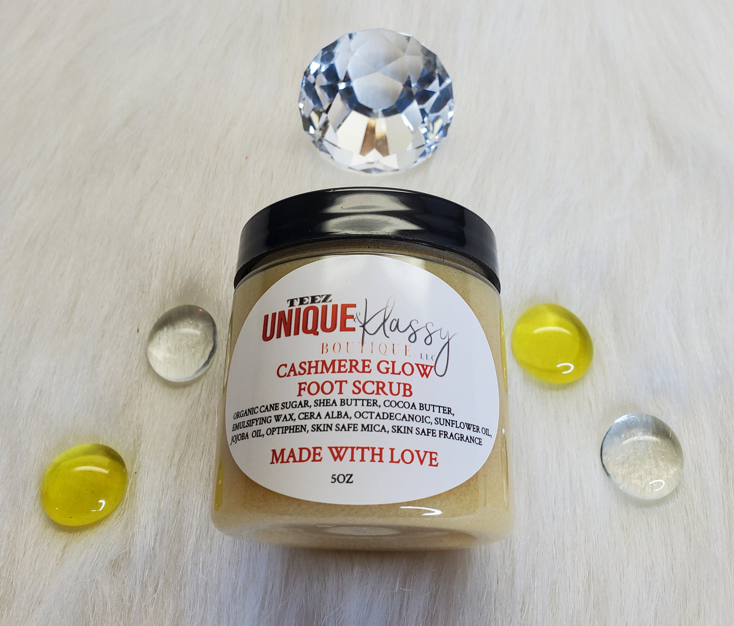 ❤️Teez Unique & Klassy Made With Love Emulsifying Foot Scrub❤️