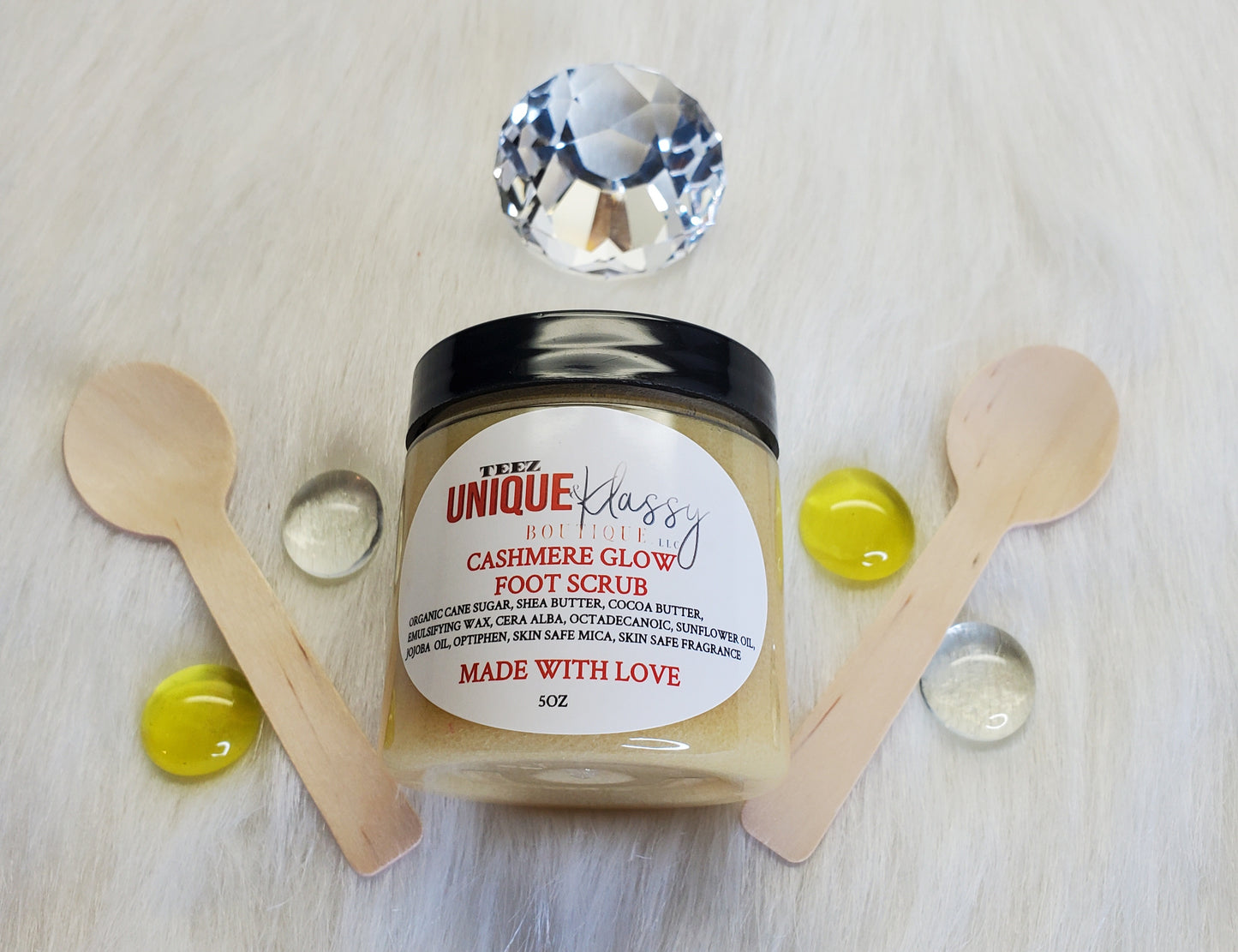 ❤️Teez Unique & Klassy Made With Love Emulsifying Foot Scrub❤️