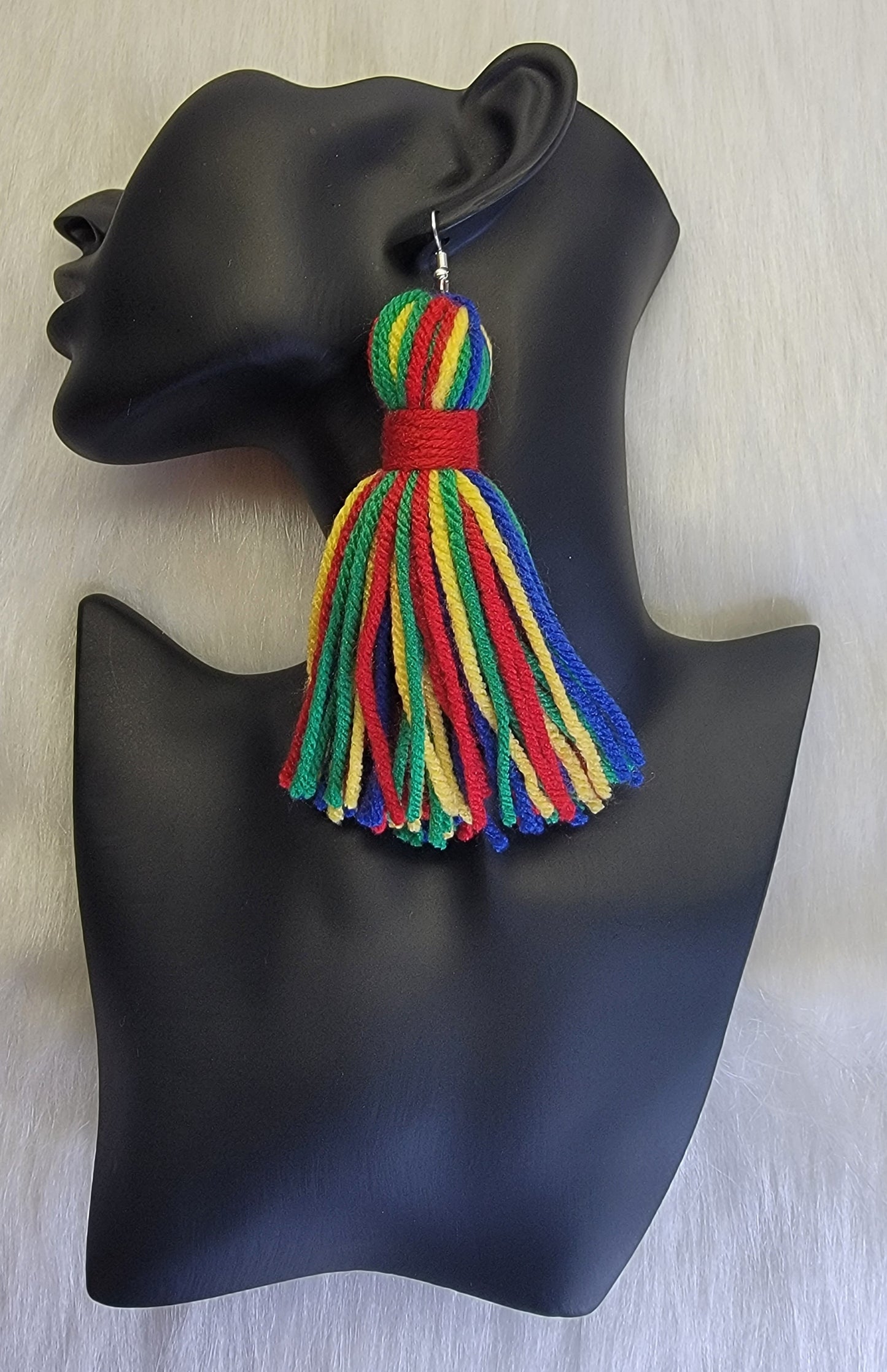 ❤️Teez Unique & Klassy Made With Love Summer Time Fun Tassel Earrings❤️