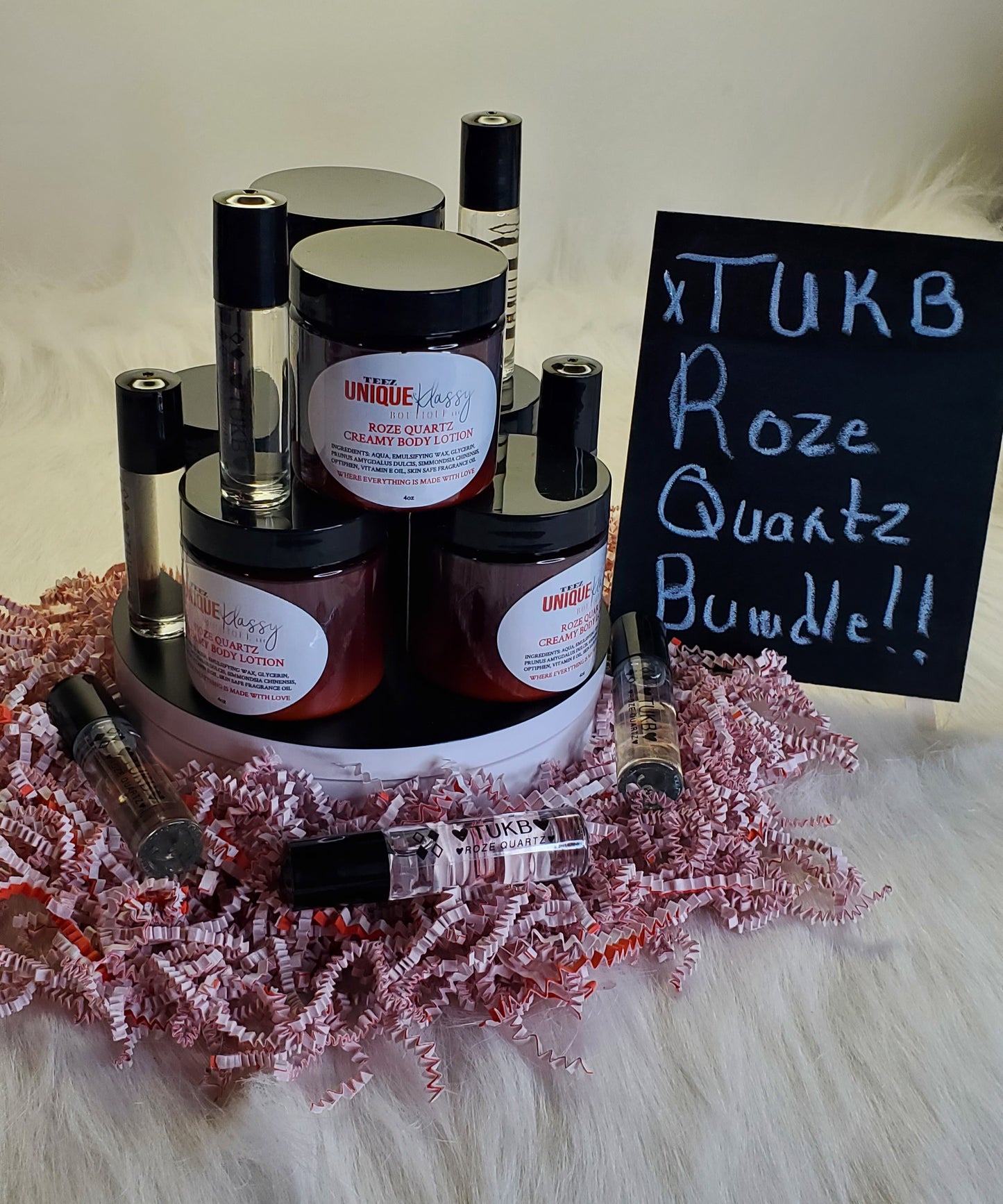 ❤️Teez Unique & Klassy Made With Love Body Cream & Oil Bundles❤️ (Women)