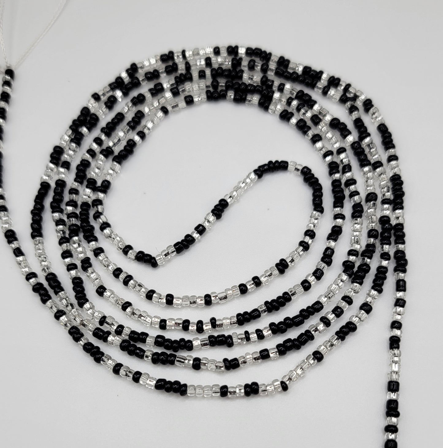 📿Black Ice Body Adornment Waist Beads📿