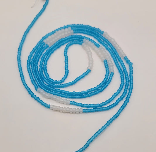📿Aqua Passion Body Adornment Waist Beads📿