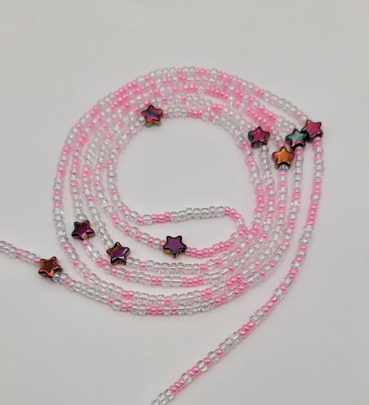 📿Pink Princess Waist Beads Adornment 📿