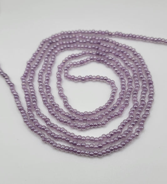 📿Lilac Delights Body Adornment Waist Beads📿