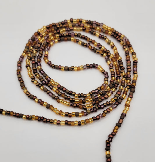📿Brown Suga Body Adornment Waist Beads📿