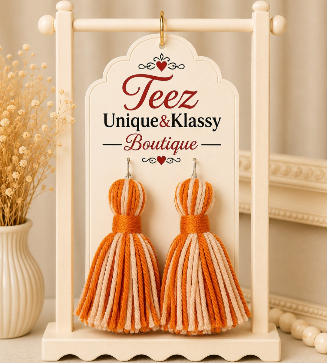 ❤️Teez Unique & Klassy Summer Time Fun Tassel Earrings❤️