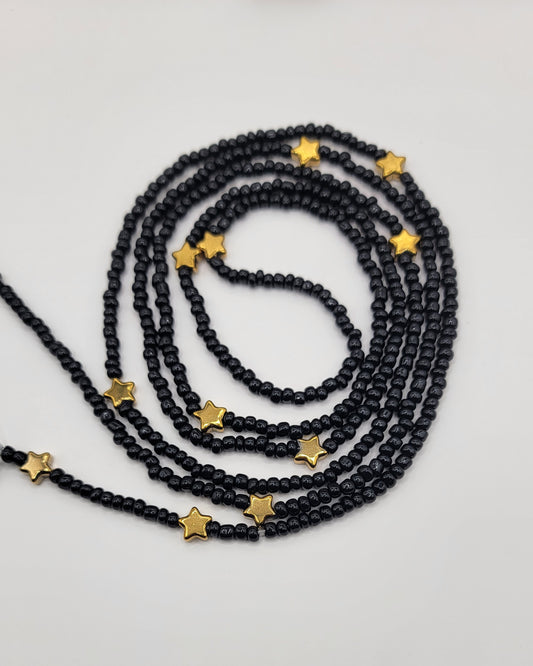 📿Midnight Stars Body Adornment Waist Beads📿