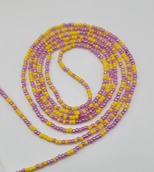 📿Strawberry Lemonade Body Adornment Waist Beads📿
