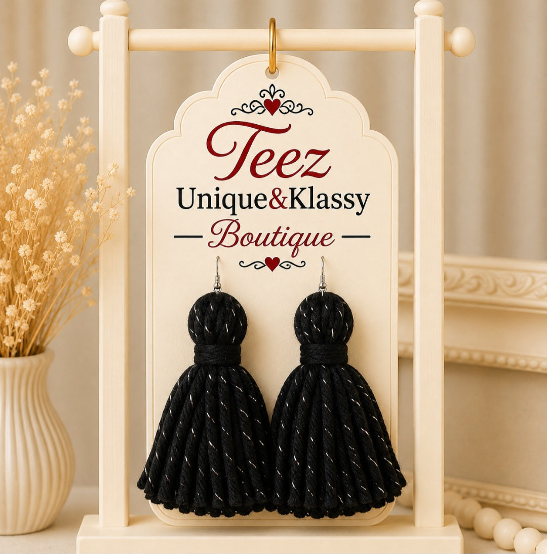 ❤️Teez Unique & Klassy Summer Time Fun Tassel Earrings❤️