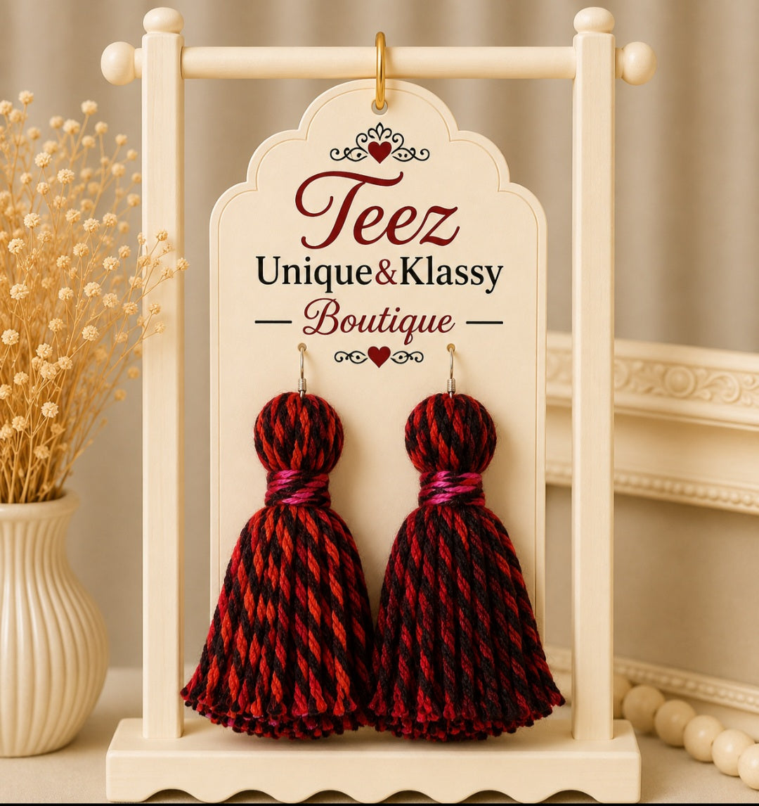 ❤️Teez Unique & Klassy Summer Time Fun Tassel Earrings❤️