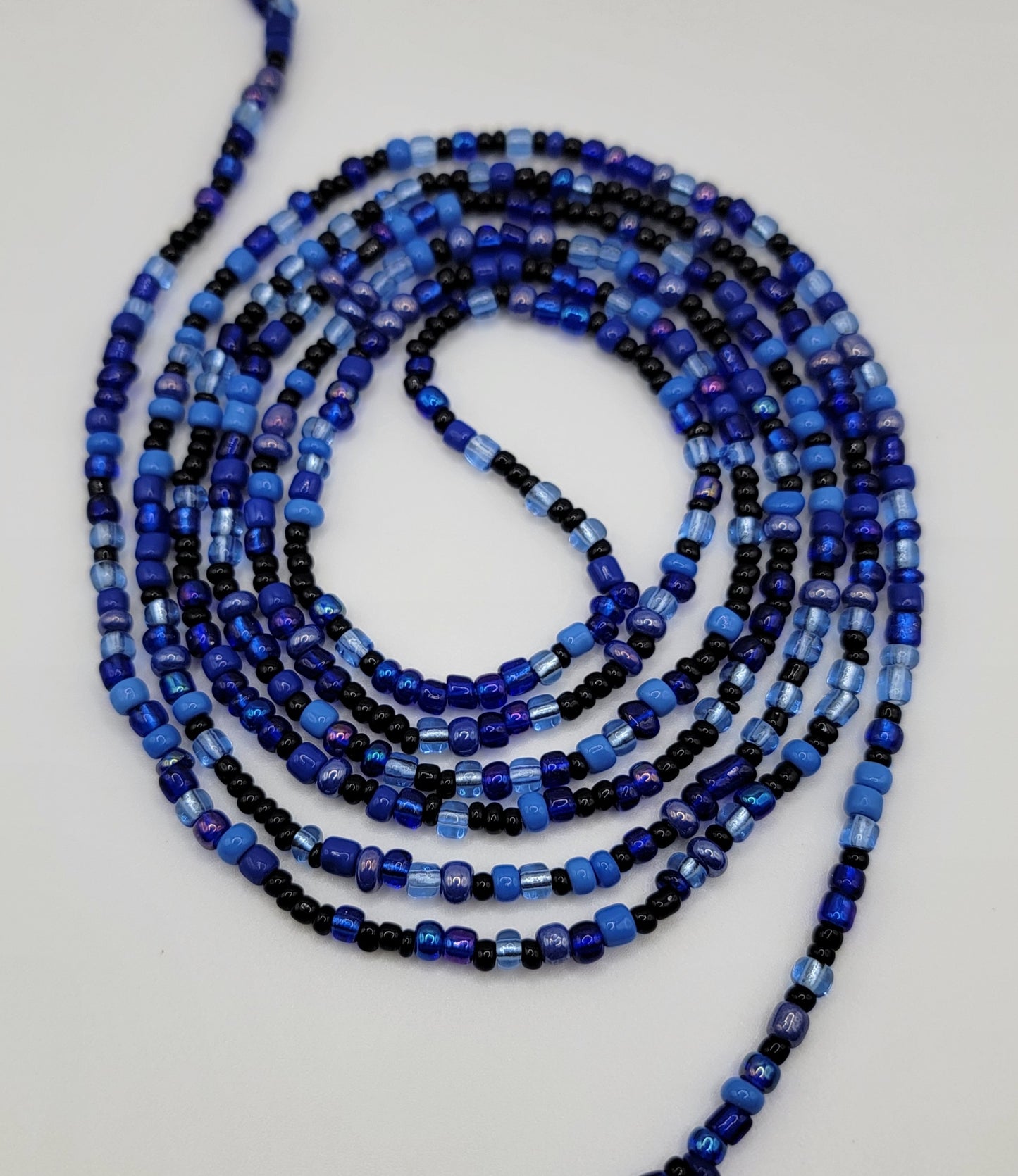 📿Gimme Tha Blues Body Adornment Waist Beads📿