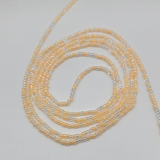 📿Peachy Dreams Body Adornment Waist Beads📿