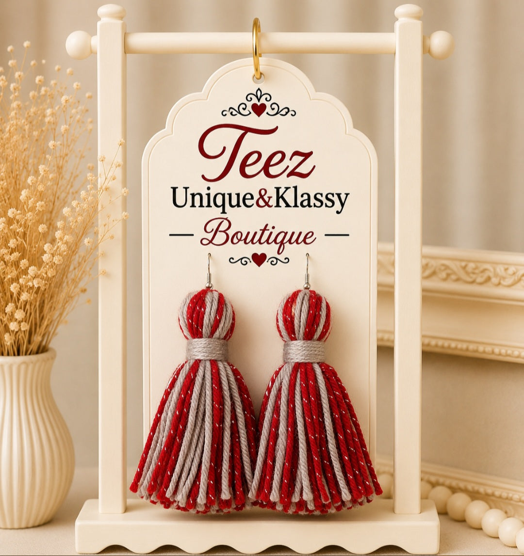 ❤️Teez Unique & Klassy Summer Time Fun Tassel Earrings❤️