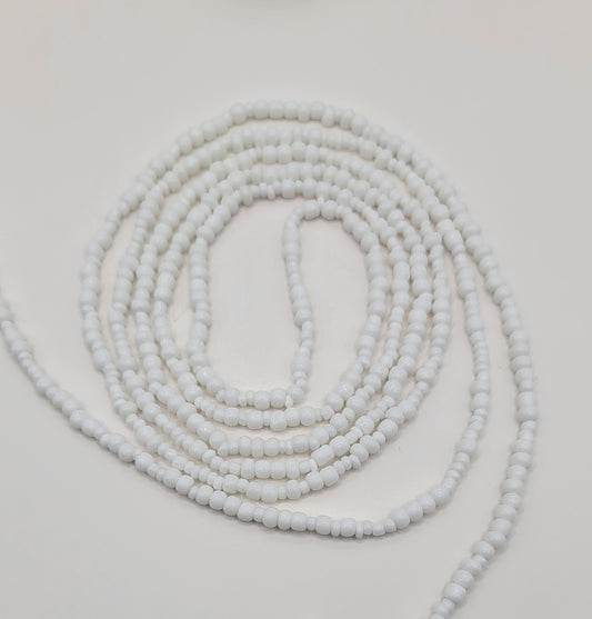 📿White Clouds Body Adornment Waist Beads📿