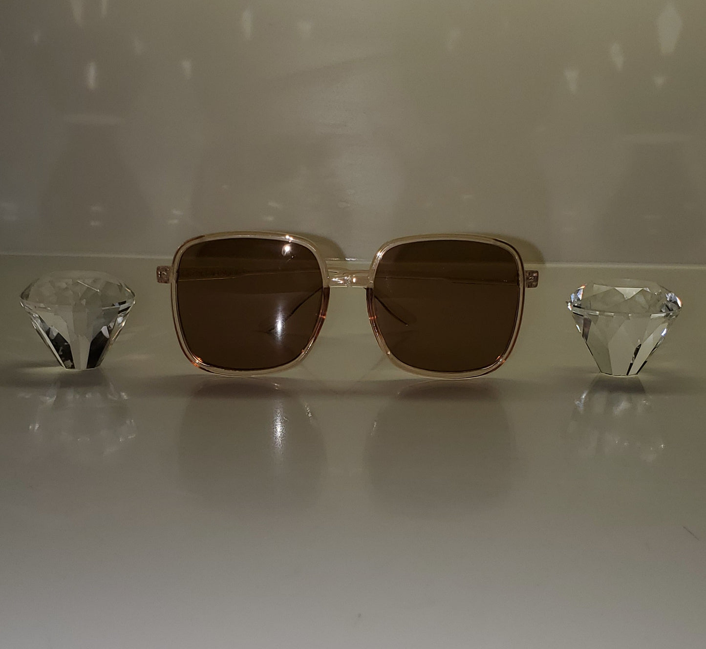 Natural Rounded Sunglasses