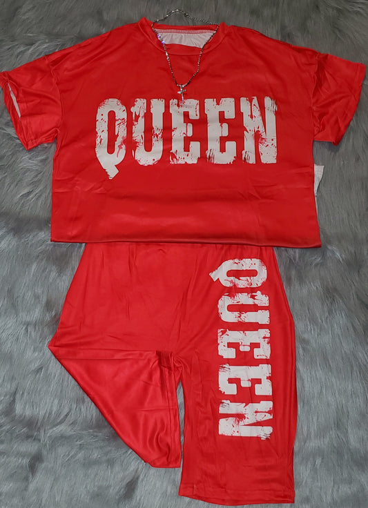 Queen Short Set