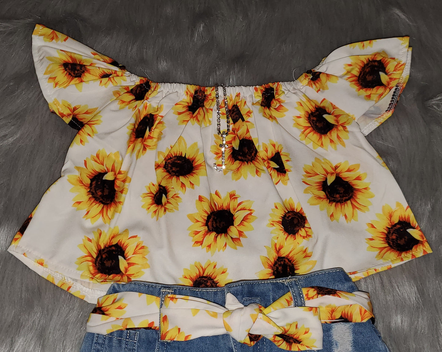 Kidz Sunflower Short Set