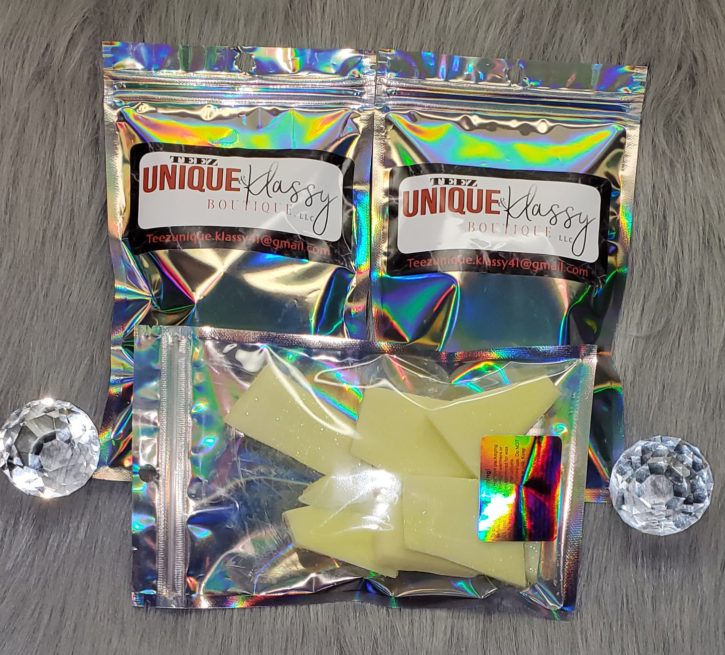 ❤️Teez Unique & Klassy Made With Love Wax Breakage Treat Bags❤️