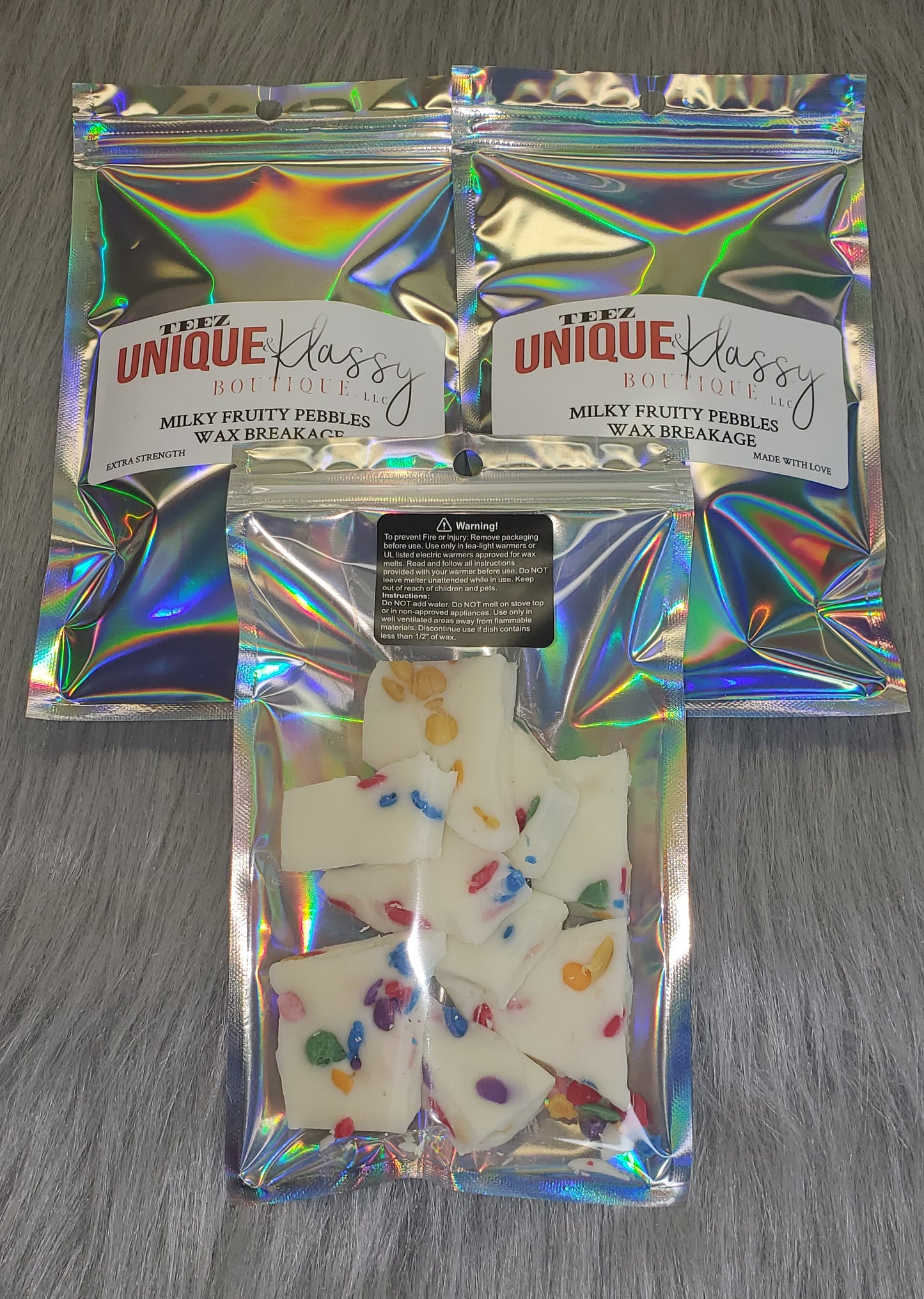 ❤️Teez Unique & Klassy Made With Love Wax Melt Treat Bags❤️