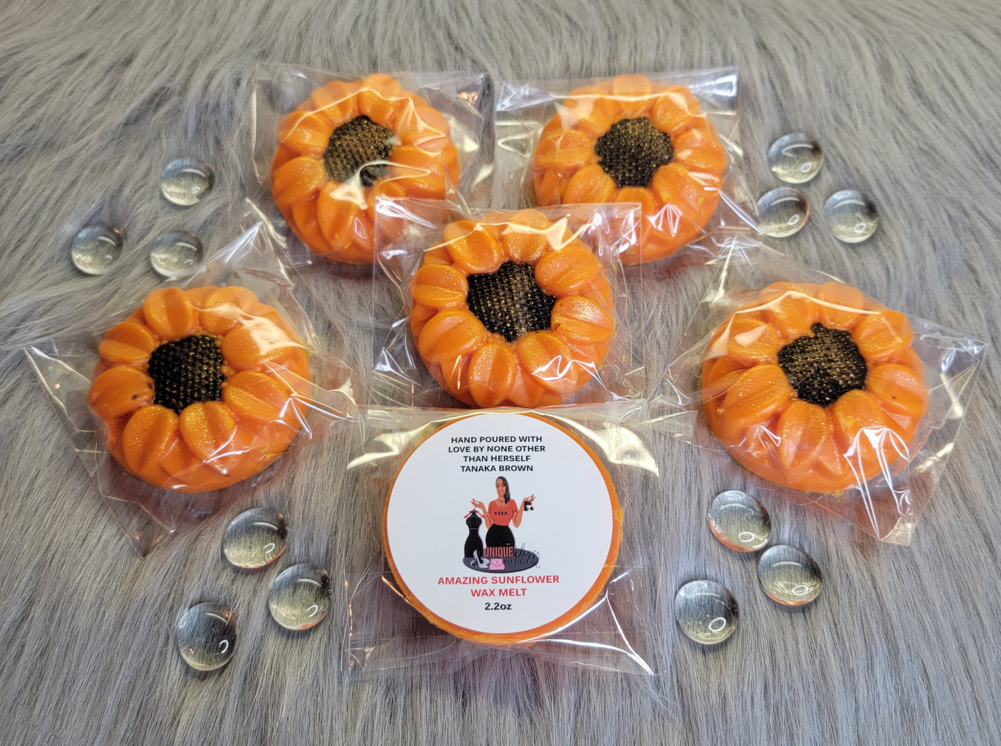 ❤️Teez Unique & Klassy Made With Love Sunflower Wax Melts❤️