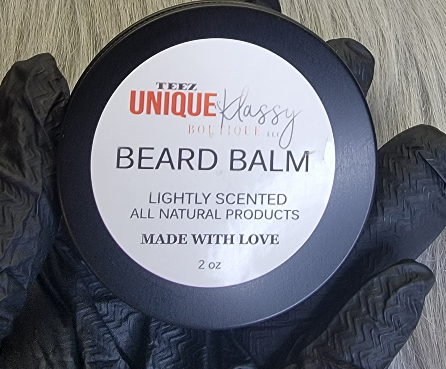 ❤️Teez Unique & Klassy Made With Love Beard Balm❤️