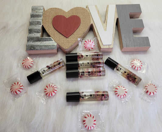 ❤️Teez Unique & Klassy Made With A Dazzle Of Love Peppermint  Lip Oil❤️